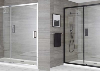 Semi Frameless Sliding Showerscreens